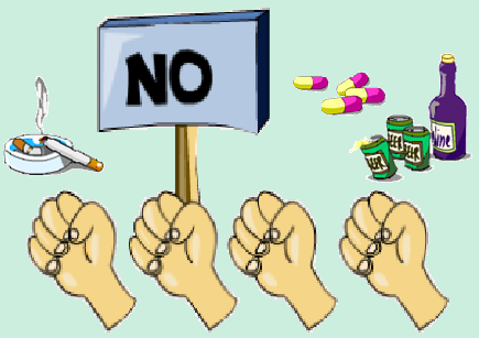 Resist Temptations: Say NO to Smoking, Drinking and Drugs picture